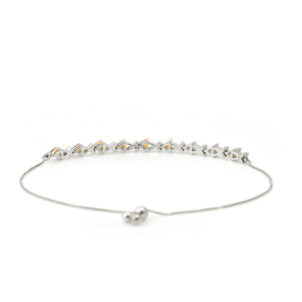 Silberarmband mit rotem Achat