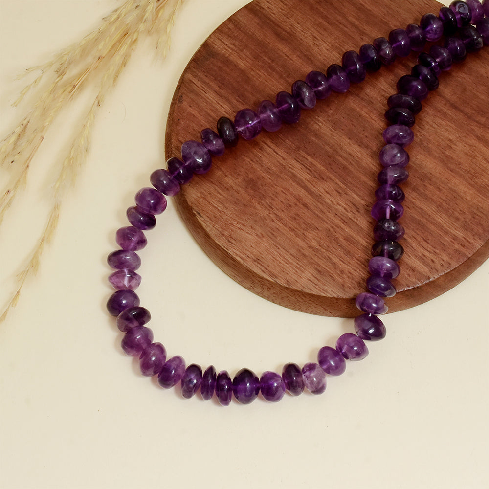 Silberarmband mit brasilianischem Amethyst 2 