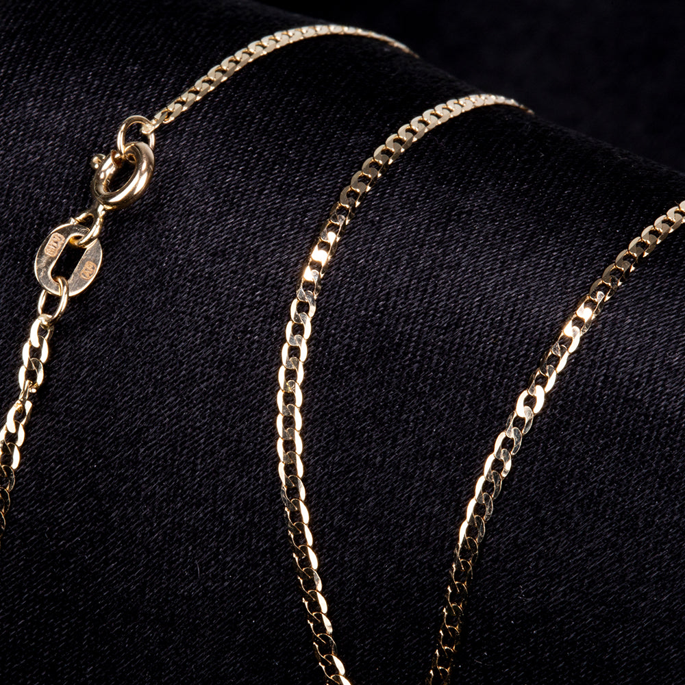14 Kt Goldhalskette