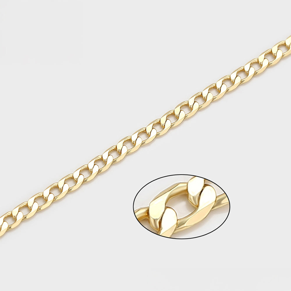 Armband aus goldplattiertesr Legierung 7 