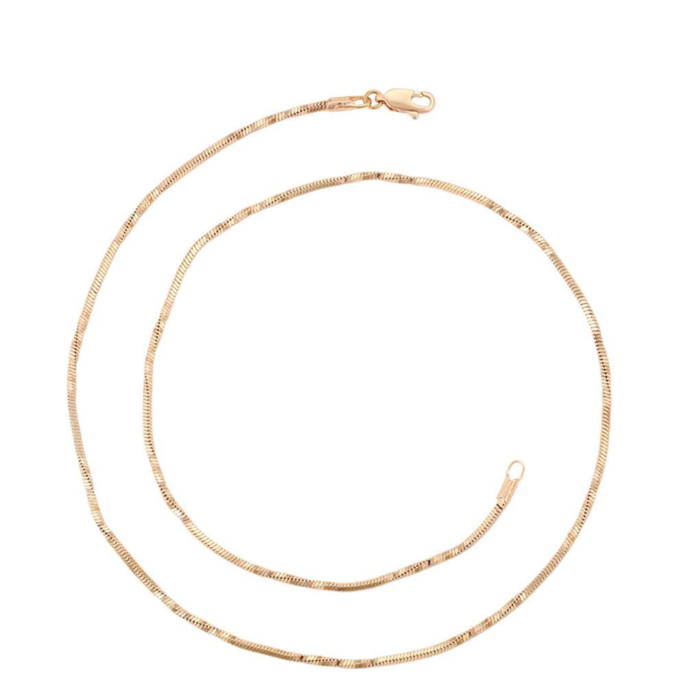 Halskette aus goldplattierter Legierung 2 