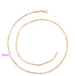 Halskette aus goldplattierter Legierung