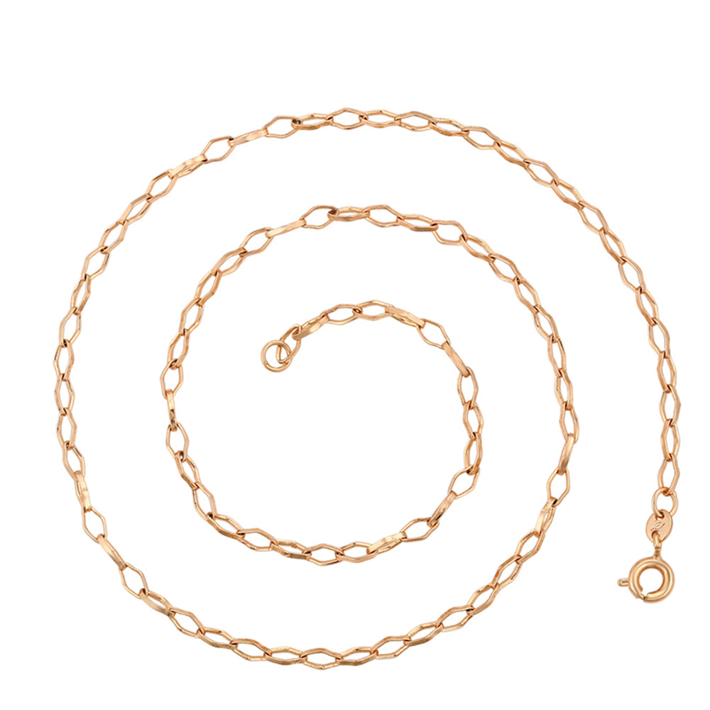 Halskette aus goldplattierter Legierung