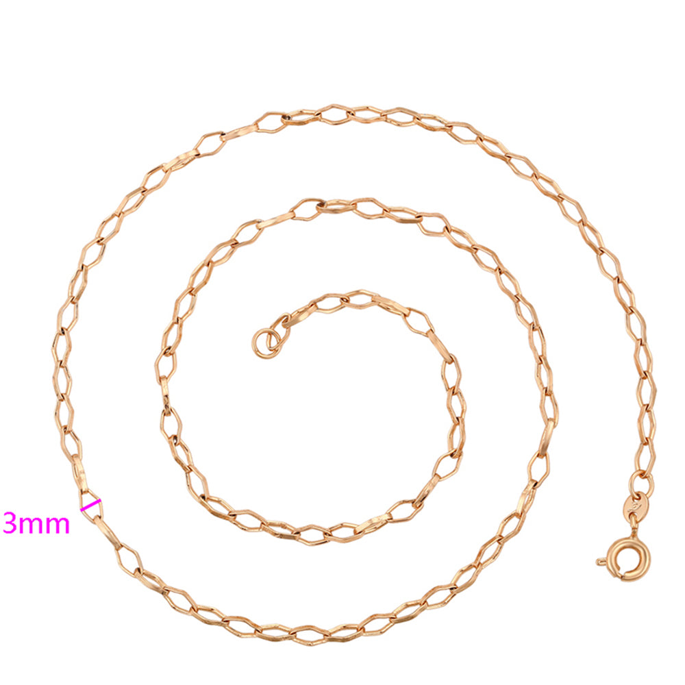 Halskette aus goldplattierter Legierung