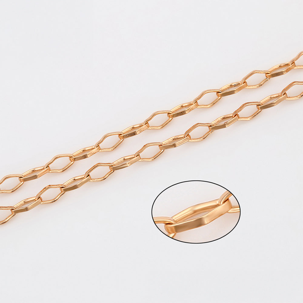 Halskette aus goldplattierter Legierung