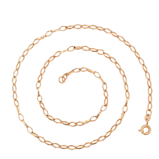 Halskette aus goldplattierter Legierung