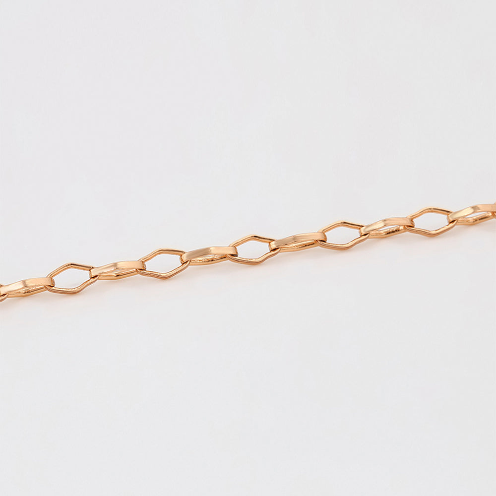 Halskette aus goldplattierter Legierung 6 