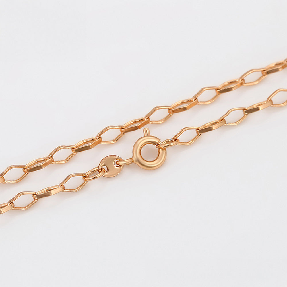 Halskette aus goldplattierter Legierung