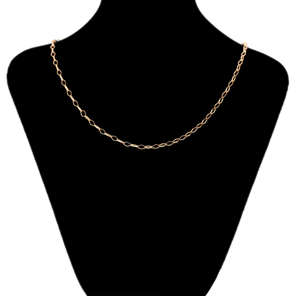 Halskette aus goldplattierter Legierung