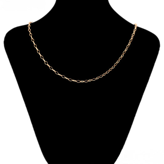 Halskette aus goldplattierter Legierung