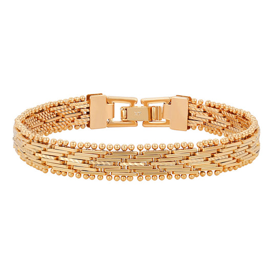 Armband aus goldplattiertesr Legierung