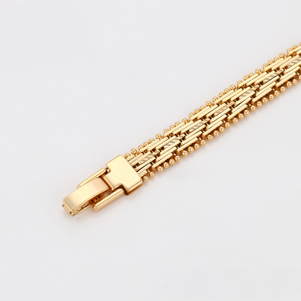 Armband aus goldplattiertesr Legierung