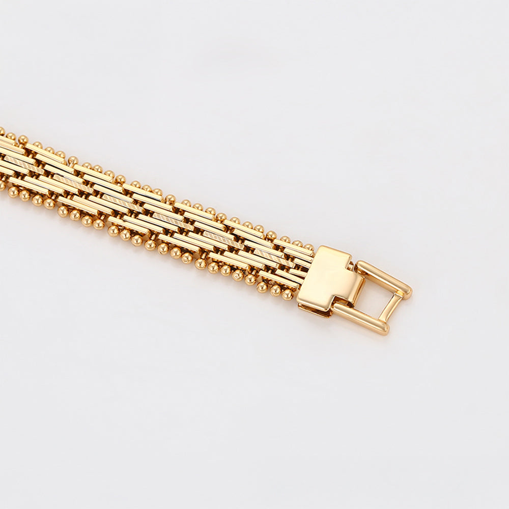 Armband aus goldplattiertesr Legierung 7 