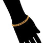 Armband aus goldplattiertesr Legierung