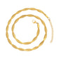 Halskette aus goldplattierter Legierung