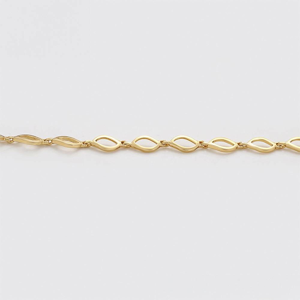 Armband aus goldplattiertesr Legierung 4 