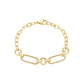 Armband aus goldplattiertesr Legierung
