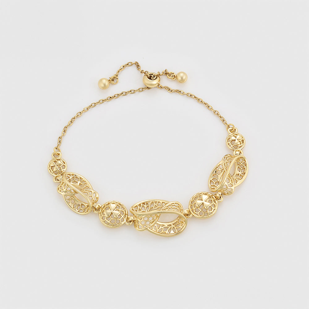 Armband aus goldplattiertesr Legierung