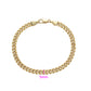 Armband aus goldplattiertesr Legierung