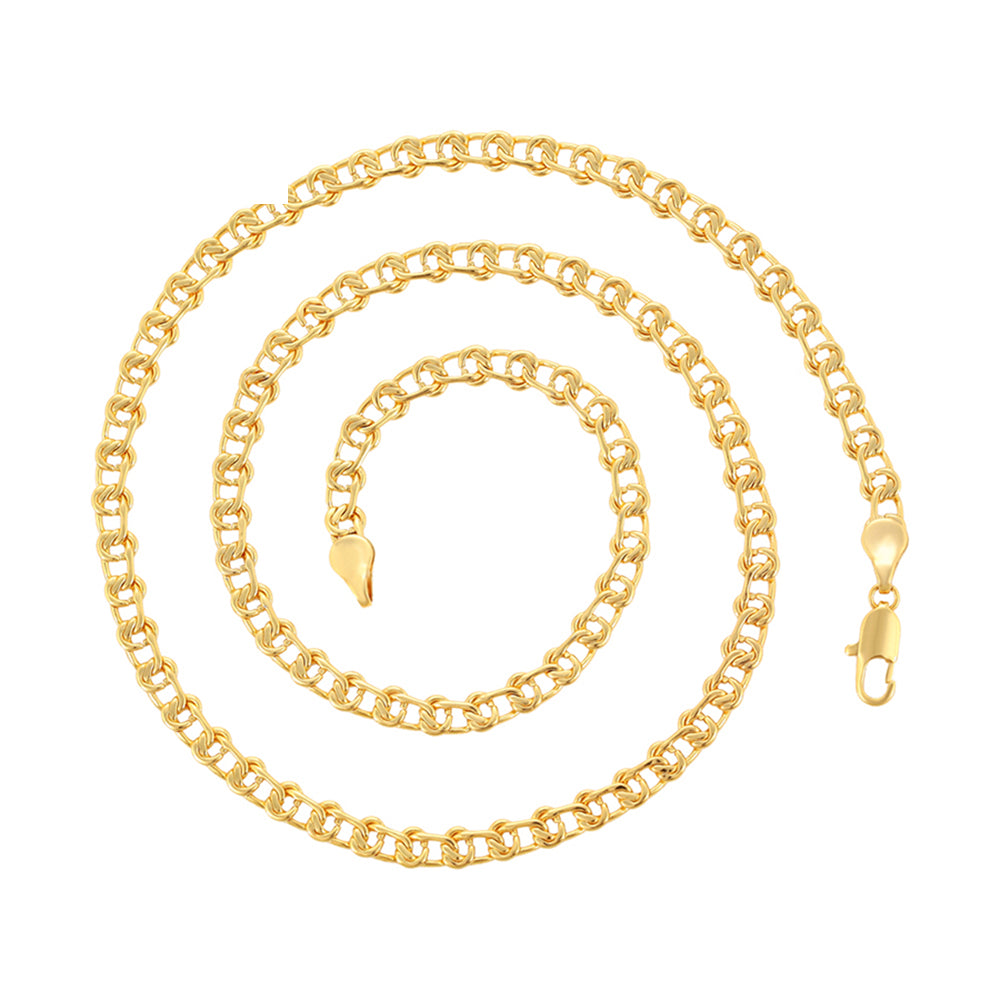Halskette aus goldplattierter Legierung