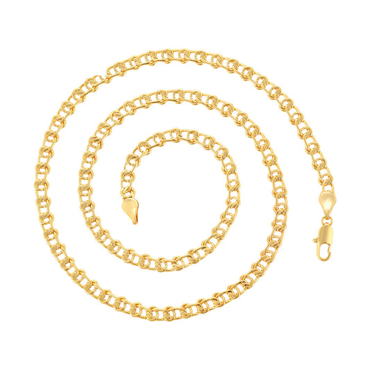 Halskette aus goldplattierter Legierung
