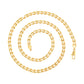 Halskette aus goldplattierter Legierung