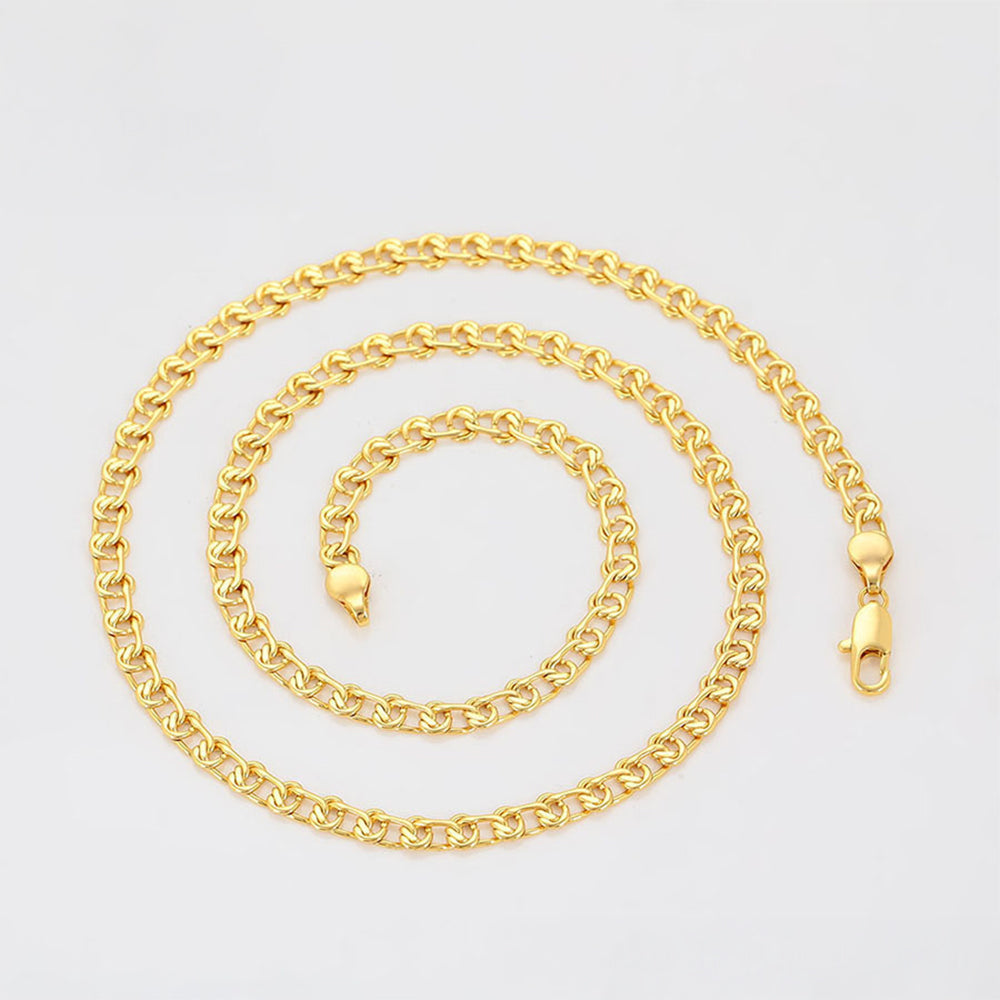Halskette aus goldplattierter Legierung