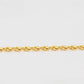 Halskette aus goldplattierter Legierung