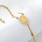 Halskette aus goldplattierter Legierung