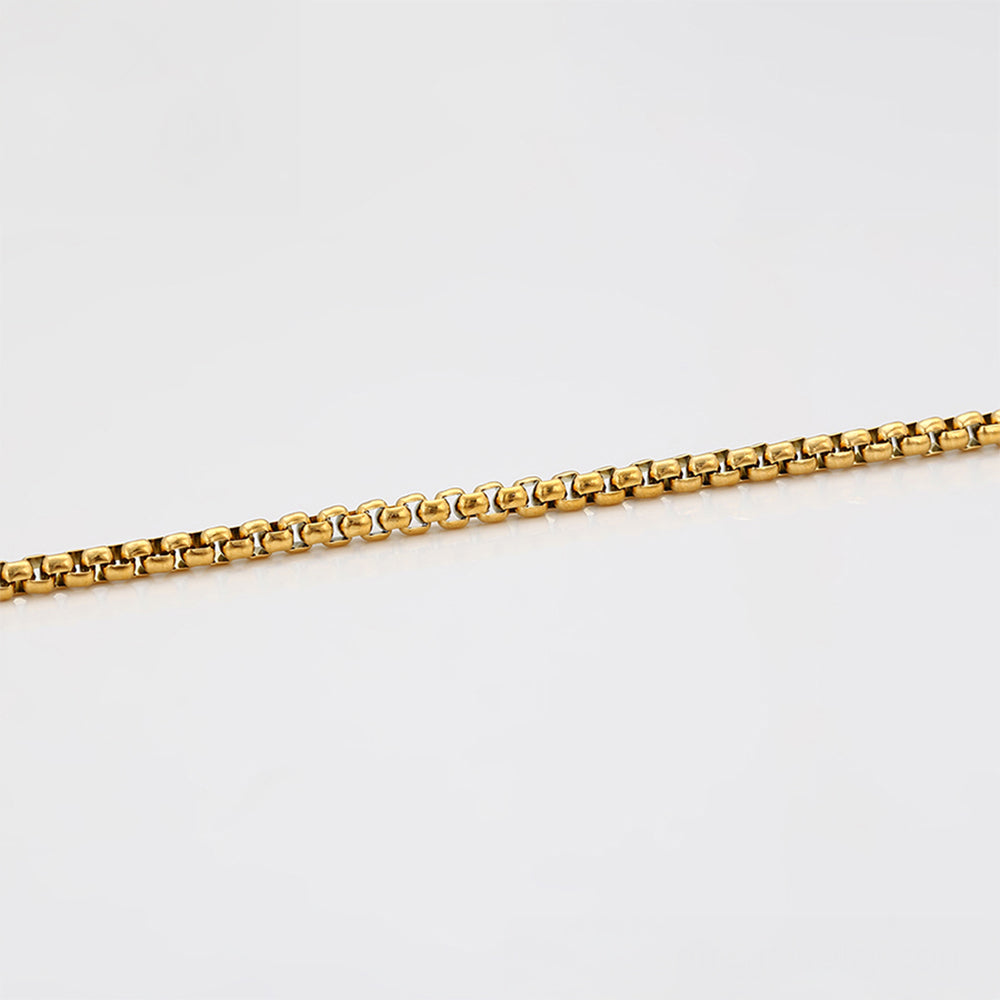 Halskette aus goldplattierter Legierung 6 