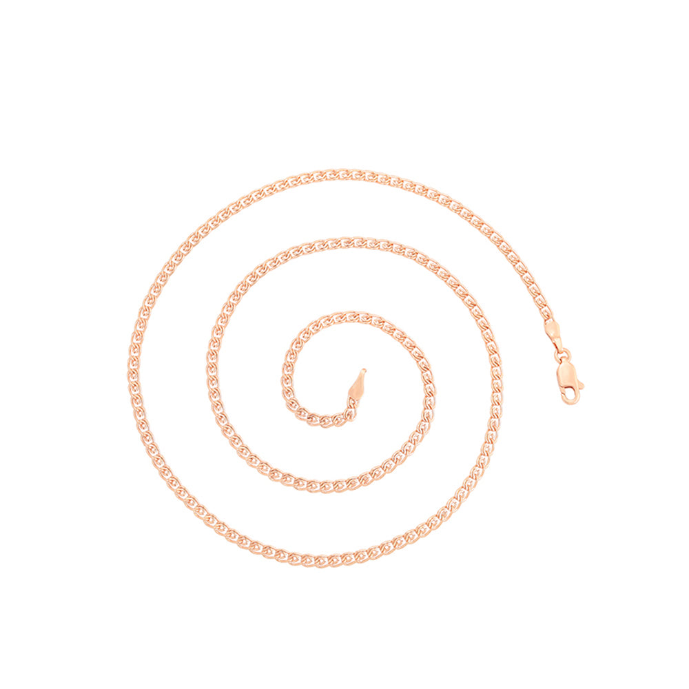 Halskette aus goldplattierter Legierung 2 