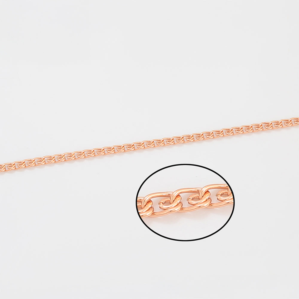 Halskette aus goldplattierter Legierung 7 