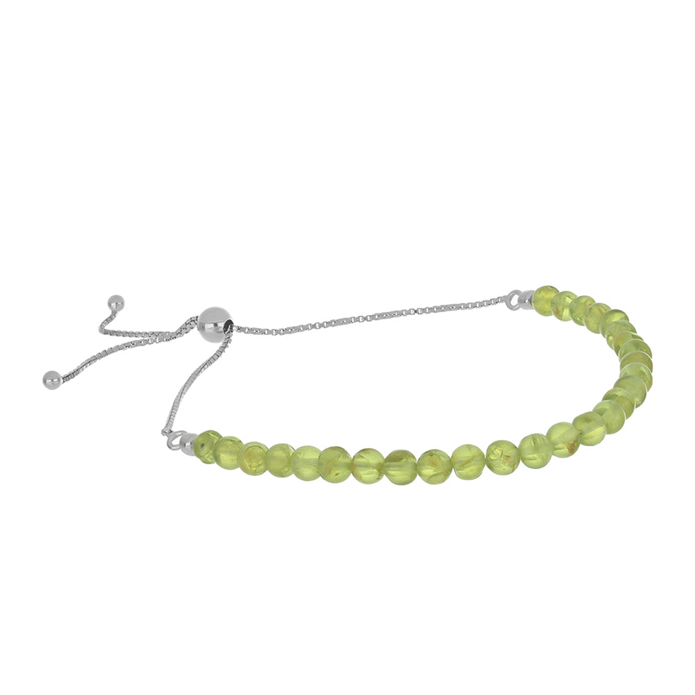 Silberarmband mit Peridot aus Changbai 1 