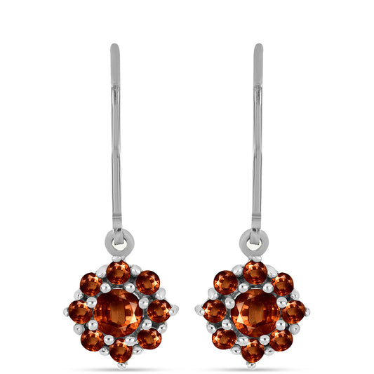 Silberohrringe mit Andalusit