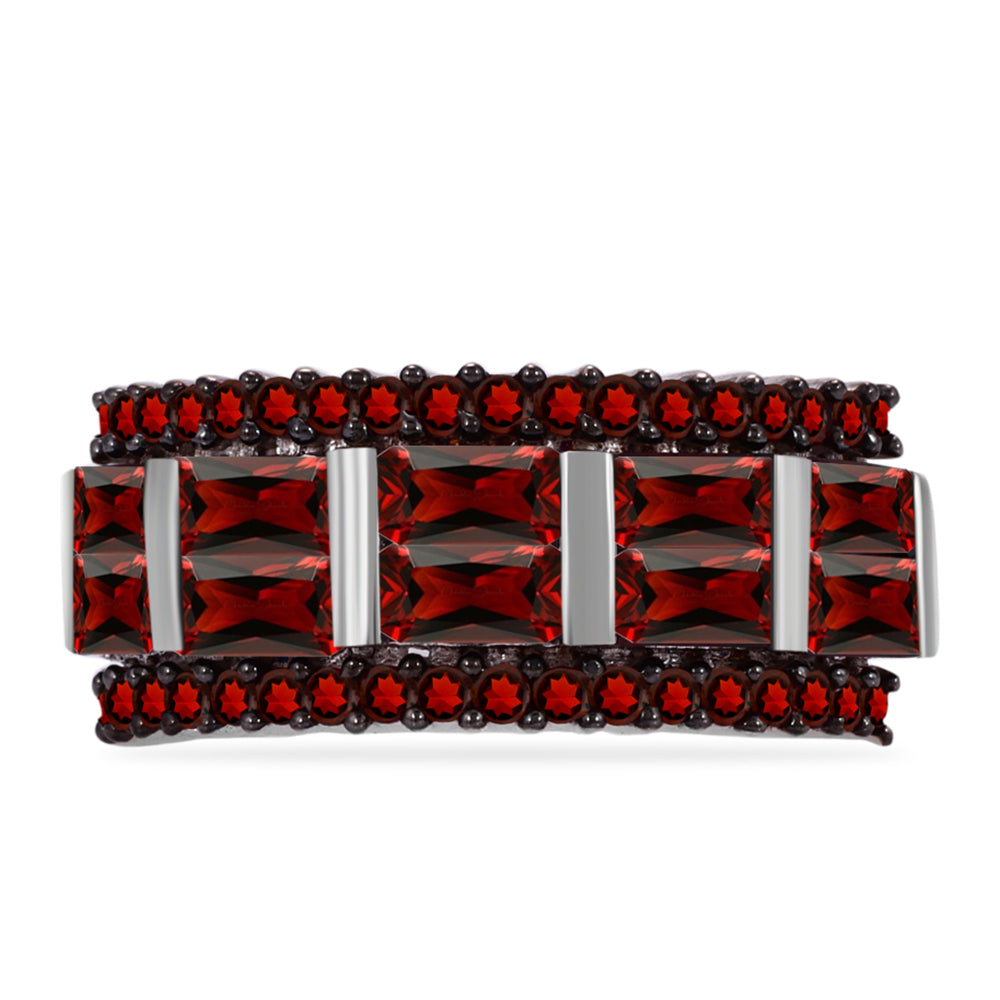 Silberring mit Barton Granat