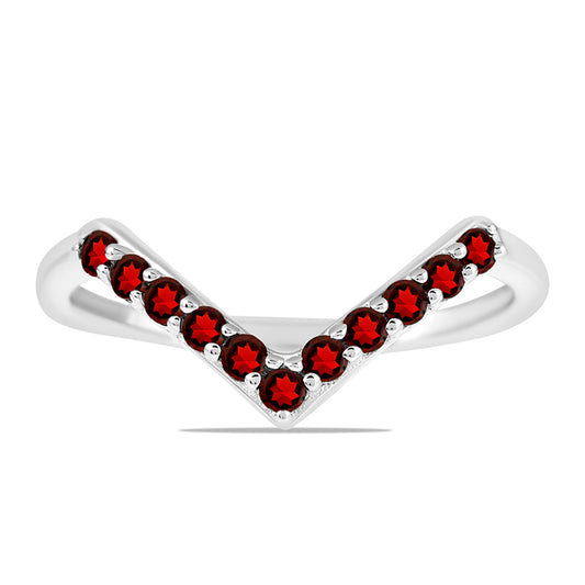 Silberring mit Barton Granat