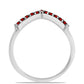 Silberring mit Barton Granat