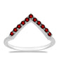 Silberring mit Barton Granat