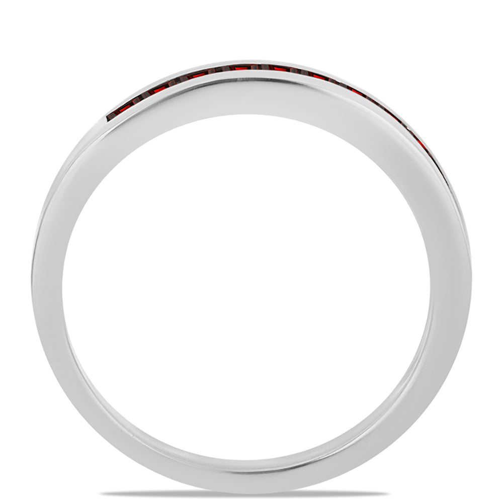Silberring mit Barton Granat 2 