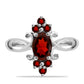 Silberring mit Barton Granat