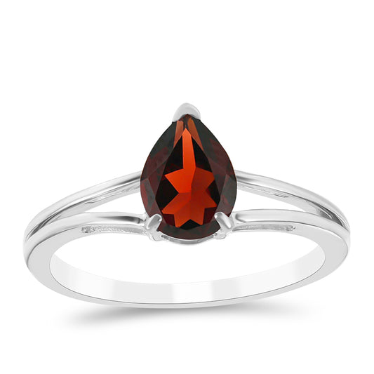 Silberring mit Barton Granat