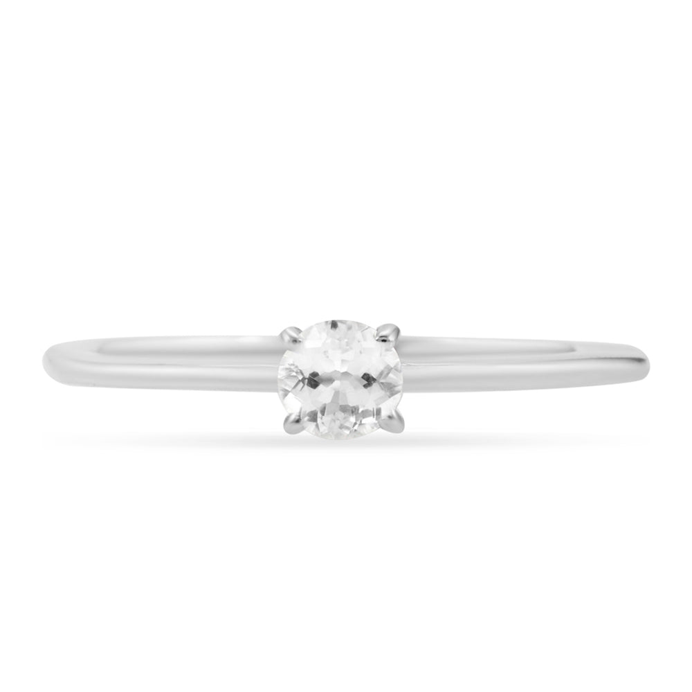 Silberring mit Kalgoorli Petalit 1 