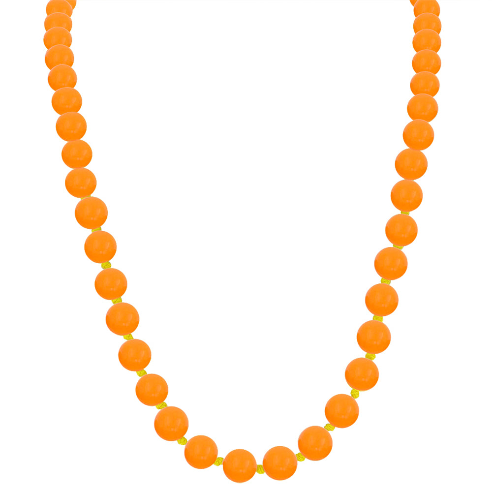 Nugget Halskette mit gelbem Jade 1 