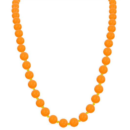 Nugget Halskette mit gelbem Jade