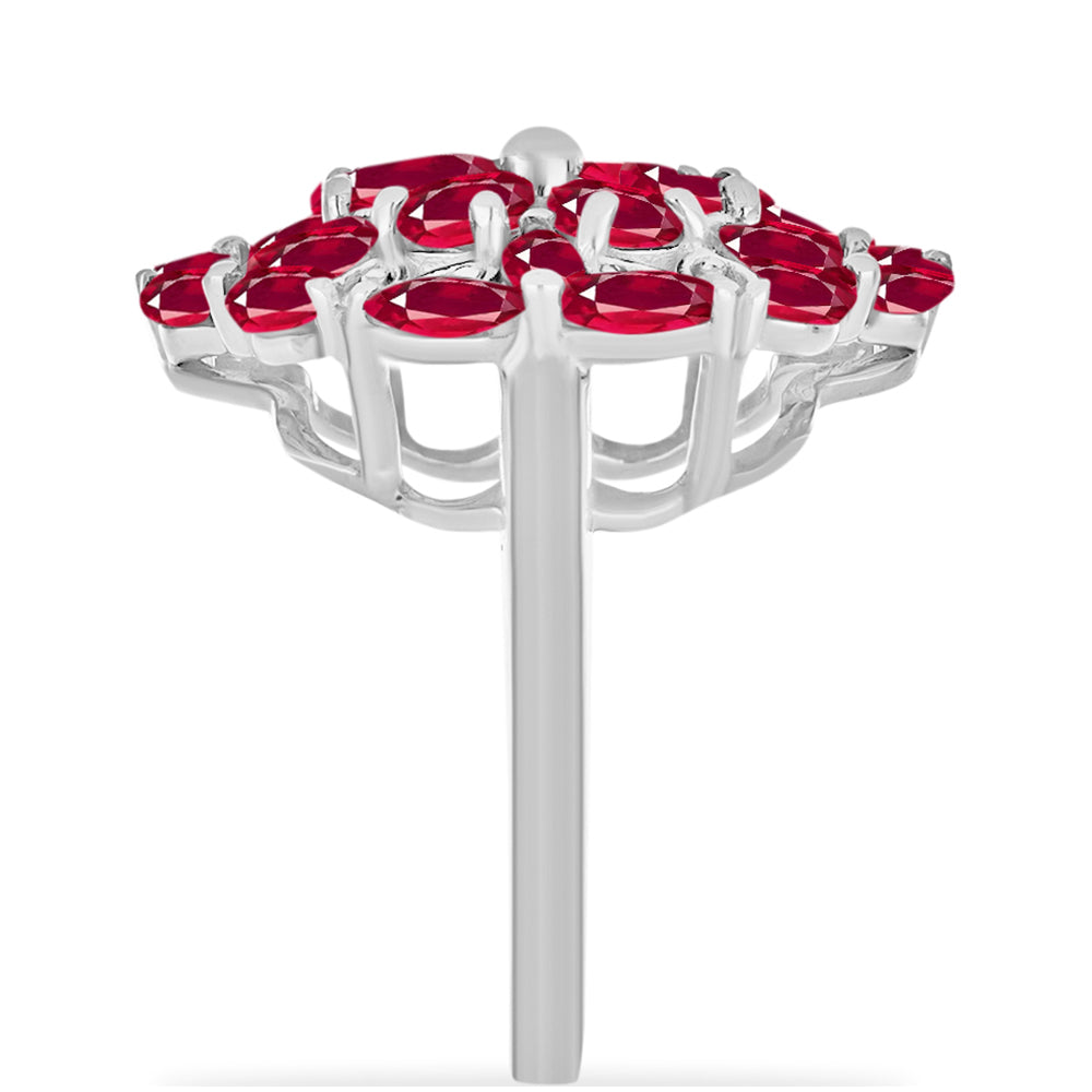 Silberring mit Rubin aus Madagaskar 4 