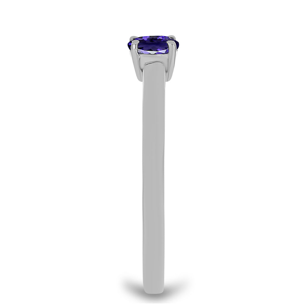 Silberring mit Iolith 4 