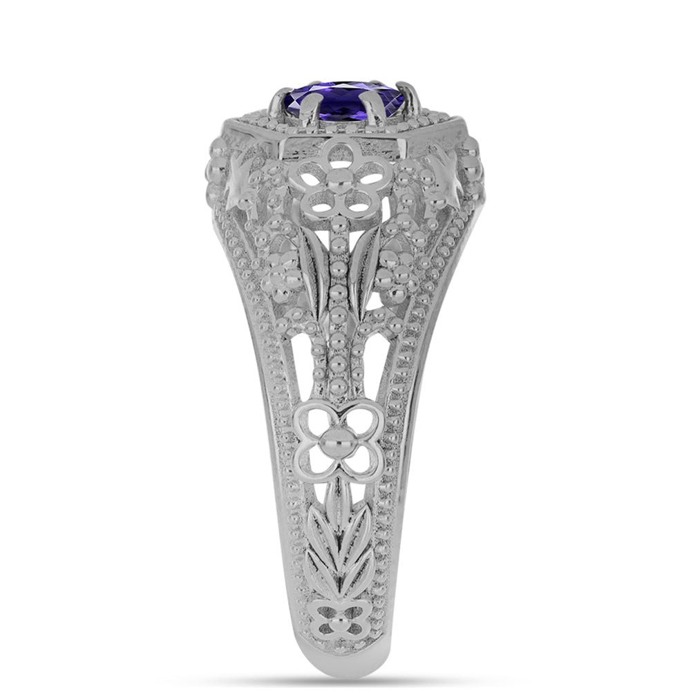 Silberring mit Iolith 4 