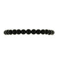 Goldplattiertes Silberarmband mit schwarzem Onyx aus Suwar