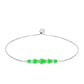 Silberarmband mit Hyalit-Opal