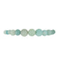 Goldplattiertes Silberarmband mit Amazonit